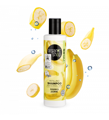 SHAMPOOING BANANE ET JASMIN