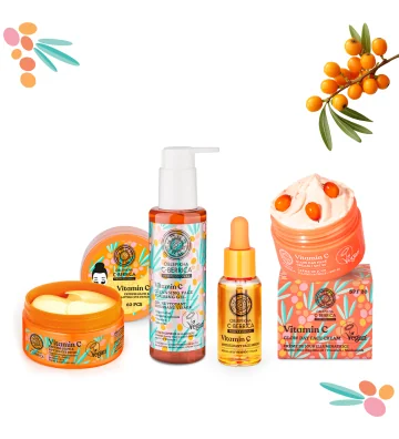 Morning skin care vitamine C